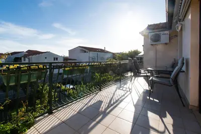 Balkon ili terasa u objektu Apartments Green Garden