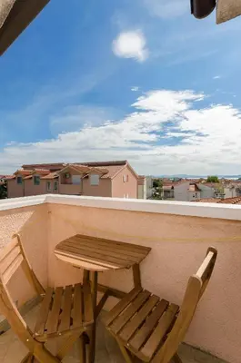 Balkon ili terasa u objektu Apartments and Rooms Mladen