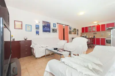 Kuhinja ili čajna kuhinja u objektu Apartment Maksim