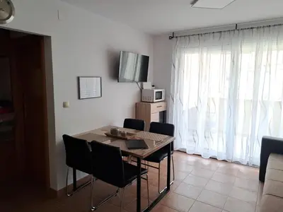 TV i/ili zabavni centar u objektu Ferienwohnung-Srima-Kroatien