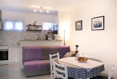 Kuhinja ili čajna kuhinja u objektu Apartments Nives