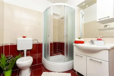 Kupaonica u objektu Apartments Smilje
