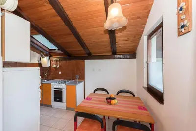 Kuhinja ili čajna kuhinja u objektu Apartment Lidija