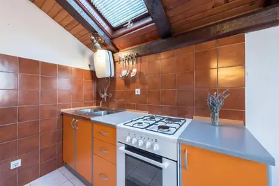 Kuhinja ili čajna kuhinja u objektu Apartment Lidija