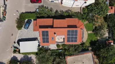 Ptičja perspektiva objekta Apartment Ana