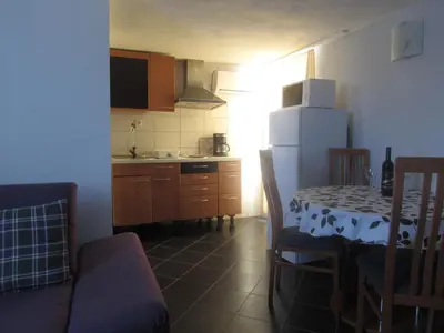 Kuhinja ili čajna kuhinja u objektu Apartments Pemita