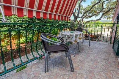 Balkon ili terasa u objektu Apartments Suncica