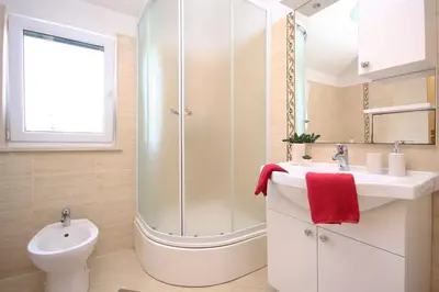 Kupaonica u objektu Apartments Suncica