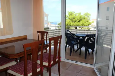 Balkon ili terasa u objektu Apartment Mario