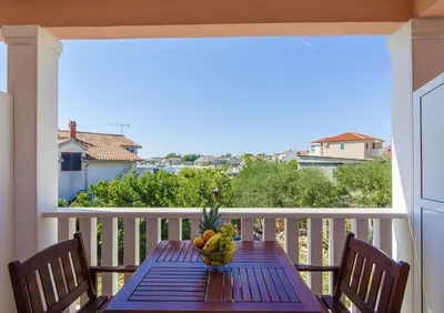 Balkon ili terasa u objektu Apartments Tiho i Pave