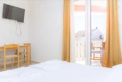 Krevet ili kreveti u jedinici u objektu Apartments Tiho i Pave