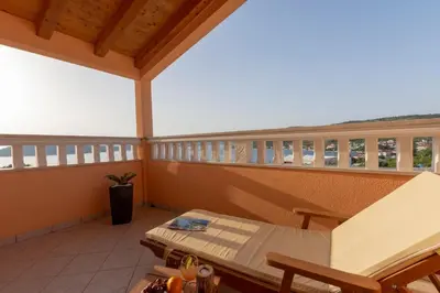 Balkon ili terasa u objektu Villa Patria