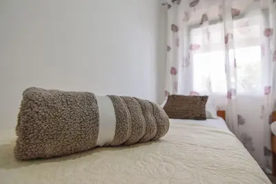 Krevet ili kreveti u jedinici u objektu Apartment Pocrnja