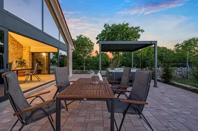 Balkon ili terasa u objektu Vila Anita