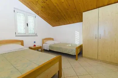 Krevet ili kreveti u jedinici u objektu Apartments Nada