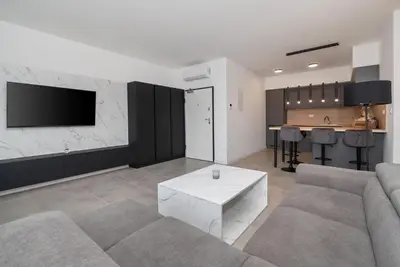Kuhinja ili čajna kuhinja u objektu Anavi Apartment