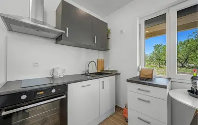 Kuhinja ili čajna kuhinja u objektu Apartman Slavka