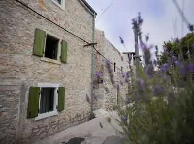 Vrt u objektu Apartments Stone House Murter