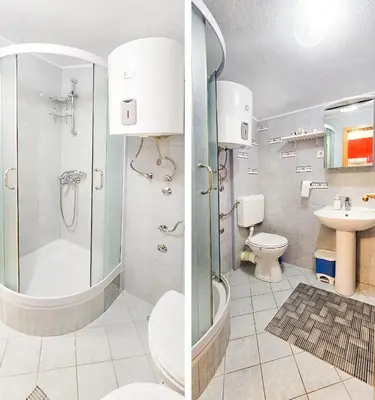 Kupaonica u objektu Apartmani Albina