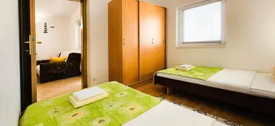 Krevet ili kreveti u jedinici u objektu Apartmani Albina