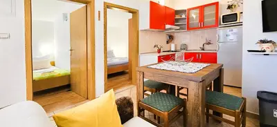Kuhinja ili čajna kuhinja u objektu Apartmani Albina