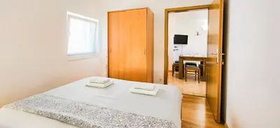 Krevet ili kreveti u jedinici u objektu Apartmani Albina