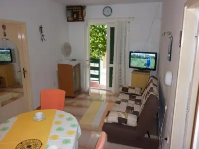 TV i/ili zabavni centar u objektu Apartment Kosor
