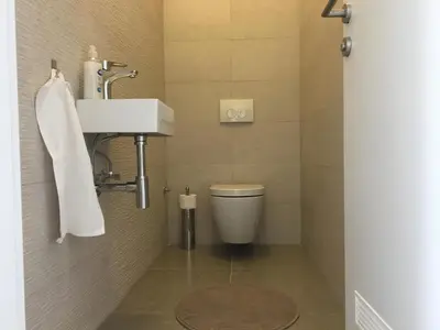 Kupaonica u objektu Apartments Plavi&Žuti