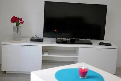 TV i/ili zabavni centar u objektu Apartments Plavi&Žuti