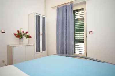 Krevet ili kreveti u jedinici u objektu Milena & Vinko Apartments Vodice