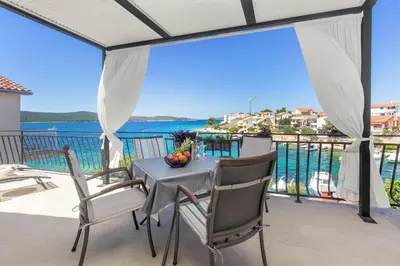 Balkon ili terasa u objektu Villa Vala