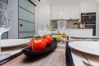 Kuhinja ili čajna kuhinja u objektu Villa Vala