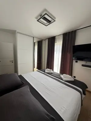 Krevet ili kreveti u jedinici u objektu Plavi Val 3