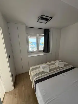 Krevet ili kreveti u jedinici u objektu Plavi Val 3