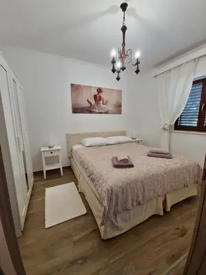 Krevet ili kreveti u jedinici u objektu Gariful