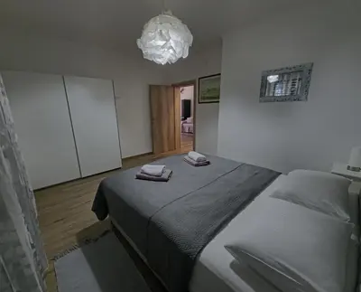 Krevet ili kreveti u jedinici u objektu Gariful