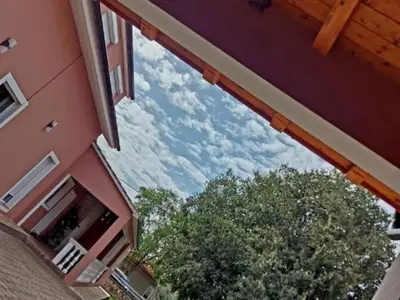 Pogled na planine ili pogled na planine iz vila