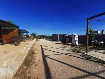 Tlocrt objekta Standard Two Bedroom Mobile Home with Sea View and Terrace