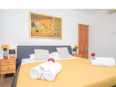 Krevet ili kreveti u jedinici u objektu Villa P - Holiday Home