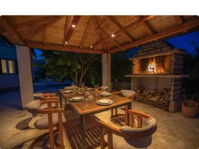 Tlocrt objekta Villa P - Holiday Home