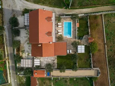 Tlocrt objekta Vila Ive winter spa Podumci