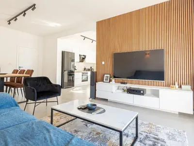 TV i/ili zabavni centar u objektu Holiday Home Iva - Three Bedroom Holiday Home