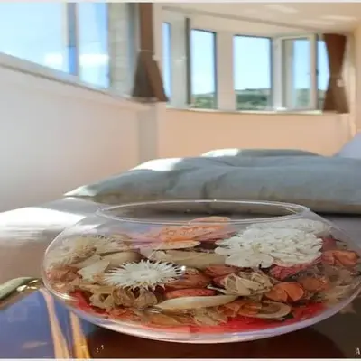 Apartments Juras - Studio Apartment with Balcony and Side Sea View Tea