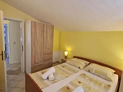 Krevet ili kreveti u jedinici u objektu Apartments Dana - One Bedroom Apartment 5