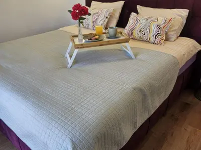 Krevet ili kreveti u jedinici u objektu Vlla Magnolia Pirovac