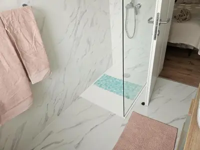 Kupaonica u objektu Vlla Magnolia Pirovac