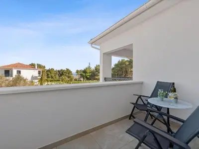 Balkon ili terasa u objektu Villa Carolus in Vodice - Five Bedroom Villa with Terrace and Swimming pool