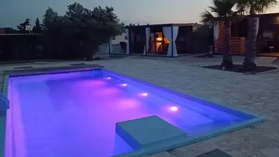 Tlocrt objekta Family-friendly apartments with swimming pools Pirovac, Sibenik - 24497