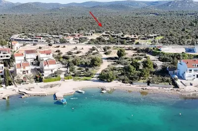 Tlocrt objekta Family-friendly apartments with swimming pools Pirovac, Sibenik - 24497