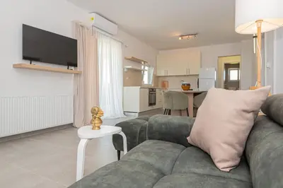 Kuhinja ili čajna kuhinja u objektu Dazlina Resort Apartments